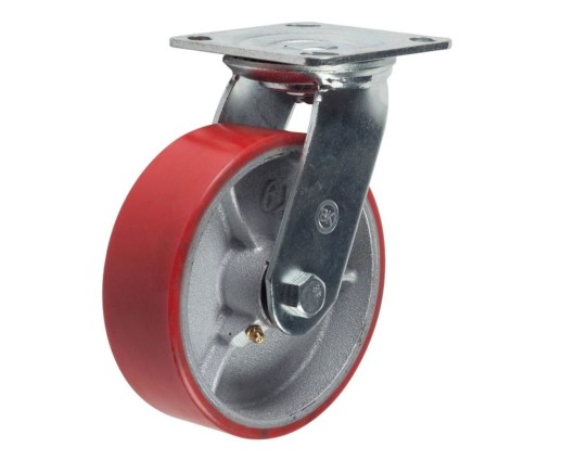 Полиуретановое колесо большегрузное поворотное (304) 200 мм  SCp80 